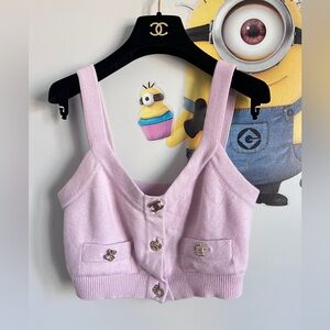 🩷SOLD🩷Authentic Chanel top ( pink)